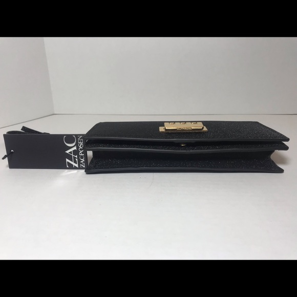 Zac Posen BNWT Glitter Earthette Wallet Wristlet Clutch GORGEOUS GIFT - Picture 8 of 8